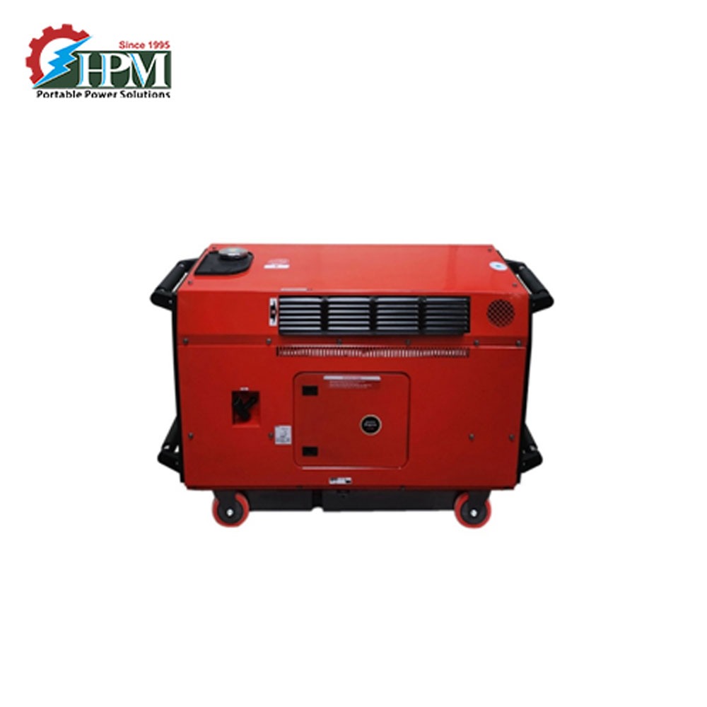 Silent Portable & Powerful 9 KVA  Generators with lpg  model- Silent GE-9000RSi